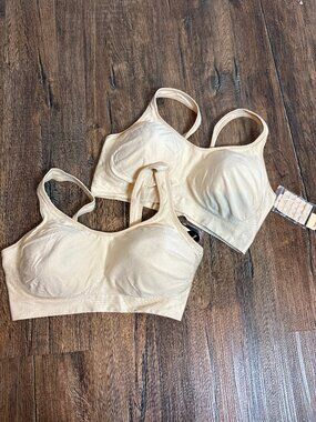 NWT TrueKind Daily Comfort Shaper Bras - Bundle of 2